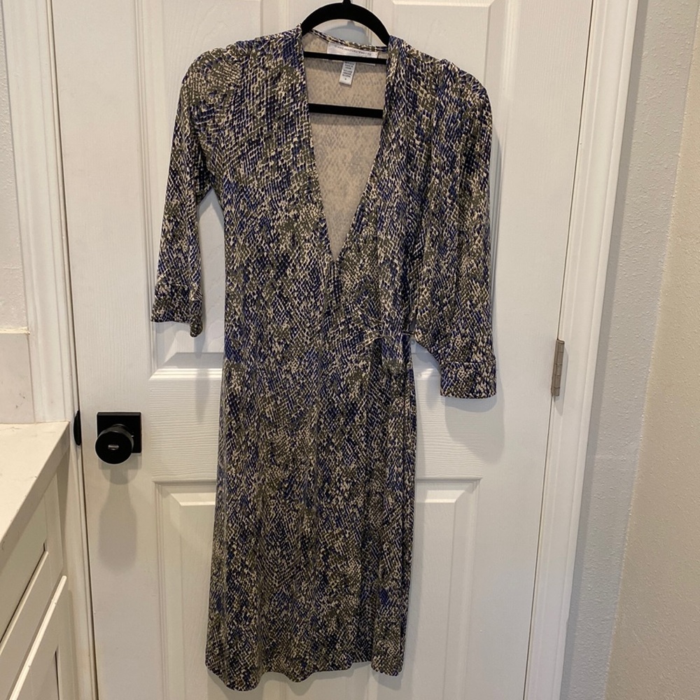 DVF vintage dress! Snake print